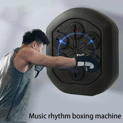 Rechargeable Bluetooth Smart Wall Boxing Machine – Home Fitness Equipment